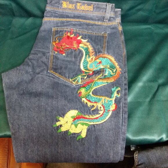 Men's Black Label Jeans size 42/30 - Picture 1 of 7